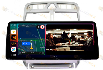 Штатная магнитола Peugeot 307 2001-2008 на Android 10, DSP, 4G, IPS, Carplay - Cardrox CD-4611-12 (12 дюймов)