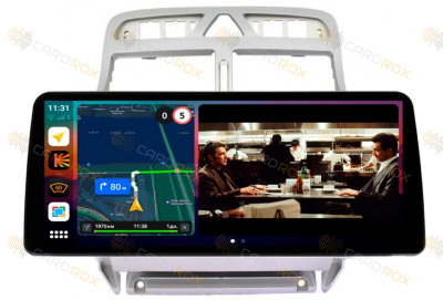 Штатная магнитола Peugeot 307 2001-2008 на Android 10, DSP, 4G, IPS, Carplay - Cardrox CD-4611-12 (12 дюймов)