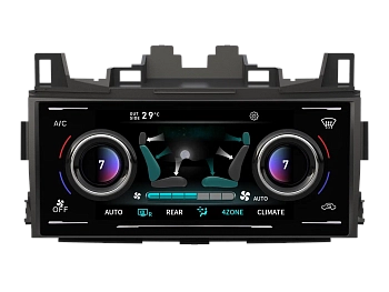 Панель климата для Toyota Land Cruiser 200 2007-2015 (для любых комплектаций авто) - Carmedia ZH-T1290H