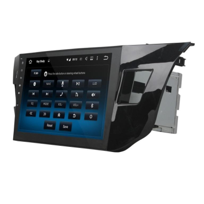 Штатная автомагнитола Toyota Corolla e180, e170 2013+ вместо штатной рамки Carmedia KD-1035-P5 Android 9.0 DSP