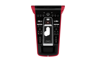 Центральная консоль для Porsche Cayenne 2010-2017 сенсорная бежевая. Только бензиновые машины  - Carmedia ZF-5023-BG