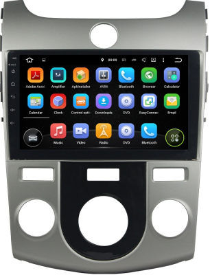 Штатное головное устройство Android 7.1 Newsmy KD-9702-P3-7-at для KIA Cerato II 2008-2013 (TD) с кондиционером