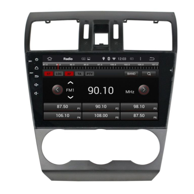 Штатное головное устройство Subaru Forester 2013-2014 (SH), XV 2012-2014, Impreza 2011+ (GP/GJ) на Android 10 Carmedia KD-9108-P6