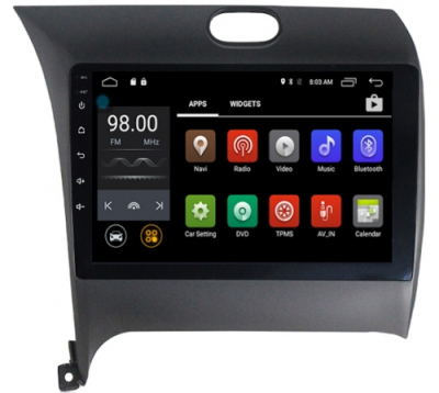 Штатное головное устройство Android 6.0 Carmedia MKD-9054 для KIA Cerato III 2013+