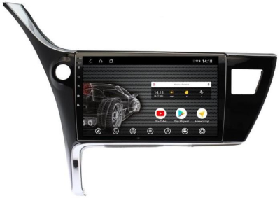 Штатная магнитола на Android 10 VOMI ST2837-TS9 для Toyota Corolla 2017-2019 E180 (рестайлинг)
