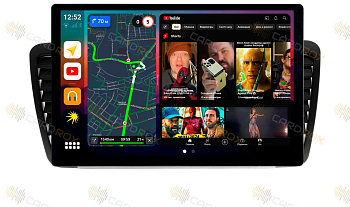 Штатная магнитола Subaru Outback / Legacy 2003-2009 левый руль на Android 10, DSP, 4G, IPS, Carplay - Cardrox CD-4369-13 (11-13 дюймов)