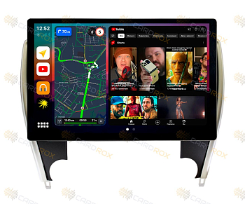Штатная магнитола Toyota Camry 2015-2018 (америка) на Android 10, DSP, 4G, IPS, Carplay - Cardrox CD-4355-13 (11-13 дюймов)