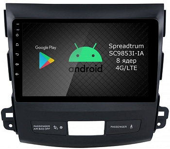 Штатная магнитола Roximo 2K / RI-2606 для Mitsubishi Outlander XL на Android 12 (8/128Gb)