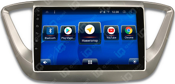 Автомагнитола на Android 8.1.0 IQ NAVI T58-1617CFHD Hyundai Solaris II (2017+)