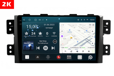 Автомагнитола штатная с 2K экраном Redpower 75222 на Android 10 для KIA Mohave, Borrego 1-поколение (01.2008-03.2017)