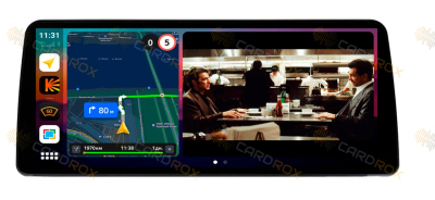 Штатная магнитола JEEP Grand Cherokee 2005+ на Android 10, DSP, 4G, IPS, Carplay - Cardrox CD-4712-12 (12 дюймов)