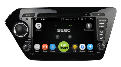 Штатная магнитола Roximo CarDroid RD-2304D для Kia Rio (Android 8.0) DSP