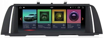 Штатная магнитола Roximo RW-2703QC для BMW 5 F10/F11 (2011-2012) CIC (Android 9.0)