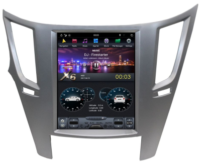 Магнитола Tesla для Subaru Legacy 2009-2011, Outback 2009-2011 на Android 9.0 CARMEDIA ZF-1070-S-DSP