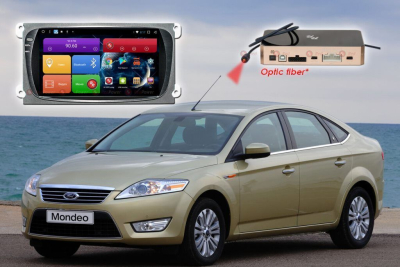 Автомагнитола штатная RedPower 51003 IPS DSP на Android 8.0 для Ford Focus, Mondeo, Galaxy, C-Max (чёрный)