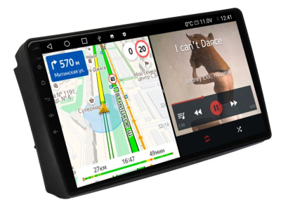 Штатная магнитола Uaz Patriot 2017-2023 10 дюймов с CAN-адаптером на Android 11 - Cardrox CD-4446M