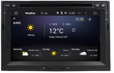 Штатное головное устройство Android 7.1 Newsmy KD-7081-P3-7 для CITROEN Peugeot Partner Berlingo