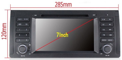 Штатное головное устройство BMW X5 2000-2006 (E53), 5-я серия 1996-2003 (E39), 7-я серия 1994-2001 (E38) на Android 10 Carmedia MKD-7002-P5
