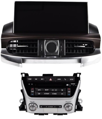 Магнитола для Toyota Land Cruiser 200 2016-2021 (без отдельного экрана климата) на Android 10 - Carmedia DAFT-2769-S10