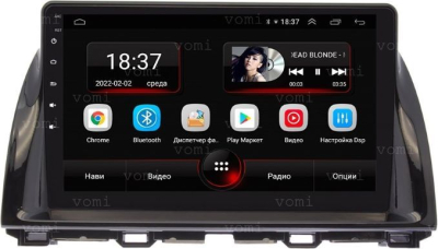 Штатная магнитола VOMI AK329R10-MTK-LTE-4-64 для Mazda CX-5 1-поколение 2011-2017 (для комплектации без камеры) на Android 10