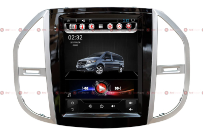 Штатное головное устройство RedPower 31608 (Tesla) на Android 6.0+ для Mercedes-Benz Vito Штатное головное устройство RedPower 31608 (Tesla) на Android 6.0+ для Mercedes-Benz Vito