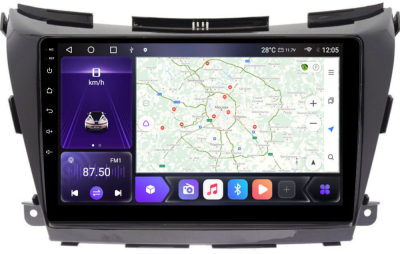 Штатная магнитола для Nissan Murano 2016+ на Android 10 - Carmedia EW-1663-IJ