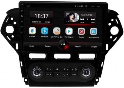 Штатная магнитола на Android 10 VOMI AK483R10-MTK для Ford Mondeo 2007-2010 (с блоком климата)