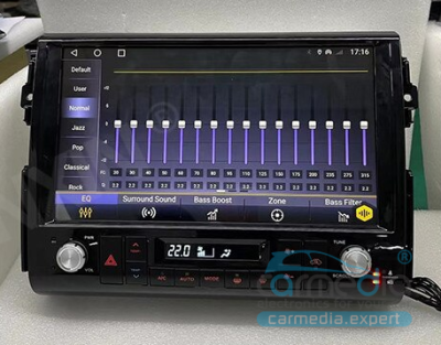 Магнитола для Toyota FJ Cruiser на Android 12 - Carmedia ZH-T1316