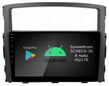 Штатная магнитола Roximo 2K / RI-2603 для Mitsubishi Pajero 4 2006+ на Android 12 (8/128Gb)