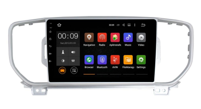 Штатная магнитола Roximo 4G (2K) RX-2319-N16 KIA Sportage 4 Navi, 2016-2017 (авто с камерой, навигацией) (Android 13)