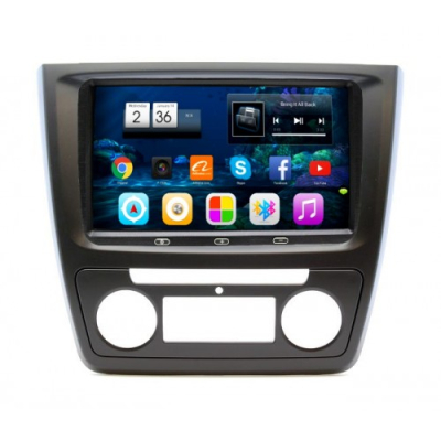 Штатная автомагнитола + рамка VOMI VM1688-T8 SKYT для Skoda Yeti климат + RP-SKYT на Android 7 Штатная автомагнитола + рамка VOMI VM1688-T8 SKYT для Skoda Yeti климат + RP-SKYT на Android 7