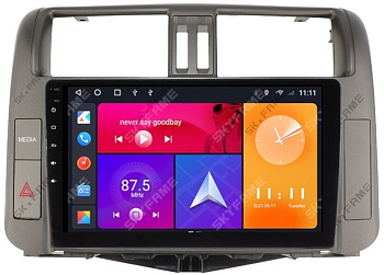 Штатная магнитола для Toyota LC Prado 150 2009-2013 (с круговым обзором) на Android 10 - Carmedia SF-9613-2-IJ