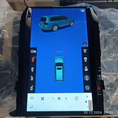 Магнитола Tesla для Toyota Land Cruiser 200 2007-2015 на Android 11 Carmedia ZF-1816H-Q6