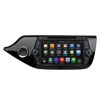 Штатная автомагнитола Kia Ceed II 2012+ (рамка глянец) Carmedia KD-8055-P6 Android 9.0 DSP