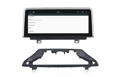 Штатная автомагнитола Bmw X1 2009-2015 e84 (комплектации без оригинального экрана , джойстик в комплекте) Carmedia MKD-B1007C Android 8.1 DSP