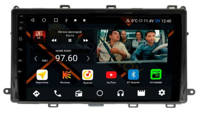Штатная магнитола Toyota Corolla 180 рестайлинг (2017-2018) на Android 11 - Cardrox CD-4876M