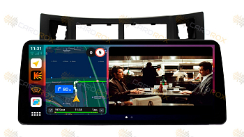 Штатная магнитола Toyota Vitz 2005-2010 черный на Android 10, DSP, 4G, IPS, Carplay - Cardrox CD-4776-12 (12 дюймов)