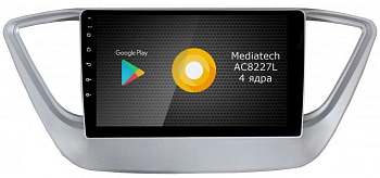 Штатная магнитола Roximo S10 RS-2011 для Hyundai Solaris 2017 (Android 10)