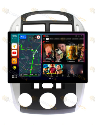Штатная магнитола Kia Cerato 2004-2008, Forte на Android 10, DSP, 4G, IPS, Carplay - Cardrox CD-4320-13 (11-13 дюймов)