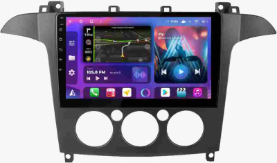 Штатная магнитола для Ford S-Max 2006-2015 кондиционер на Android 13, QLED/2K, 4G - FarCar S500 Plus (3028M кондей)