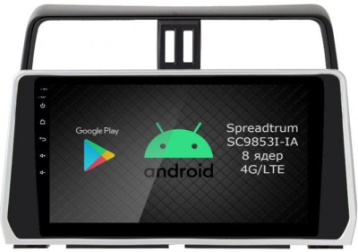 Штатная магнитола Roximo RI-1126-8 для Toyota Land Cruiser Prado 150, 2018- на Android 12 (8/128Gb)