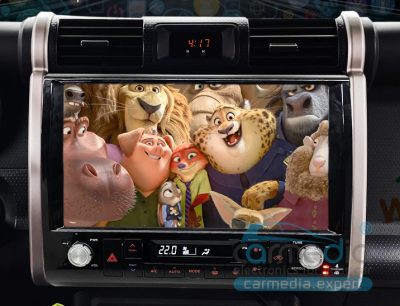 Магнитола для Toyota FJ Cruiser на Android 12 - Carmedia ZH-T1316