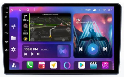 Штатная магнитола для Ford Kuga (2008-2012), Fusion (2002-2012), C-Max (2003-2008), Galaxy 2006+, Focus (2004-2008) на Android 13, QLED/2K, 4G - FarCar S500 Plus (140M)