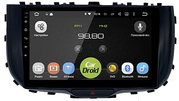Штатная магнитола CarDroid RD-2330F для KIA Soul 3, 2019+ (Android 10)