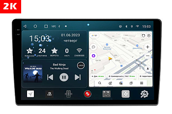 Автомагнитола штатная с 2K экраном RedPower 71076 Slim на Android 10 для Suzuki SX4 (2006-2009)