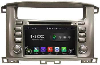 Штатная автомагнитола Android 9.0 Carmedia KD-7020-P5 для Toyota Land Cruiser 100 2002-2008