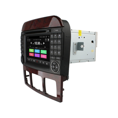 Штатная магнитола Android 6.0 Carmedia OL-7952-MTK для Mercedes S-Class (1998-2005)