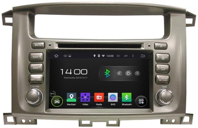 Штатная автомагнитола Android 9.0 Carmedia KD-7020-P5 для Toyota Land Cruiser 100 2002-2008