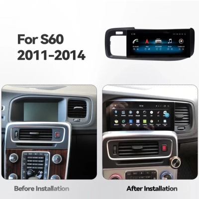 Магнитола для Volvo S60/V60 2011-2014 на Android 10 - Carmedia JT-V8001 Магнитола для Volvo S60/V60 2011-2014 на Android 10 - Carmedia JT-V8001