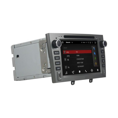 Штатная автомагнитола Peugeot 408 2012+, 308 2008-2014, RCZ 2010-2015 серый Carmedia KD-7604-g-P5 Android 9.0 DSP